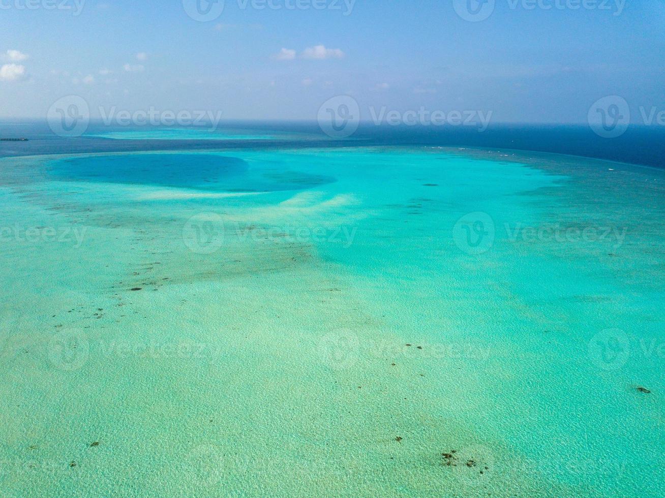 maldivas vista aérea panorama paisaje arena blanca playa foto