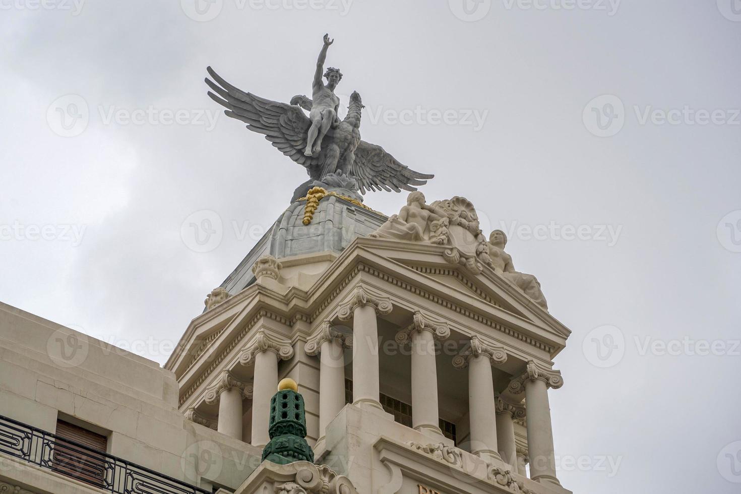 edificio histórico del ayuntamiento de valencia foto