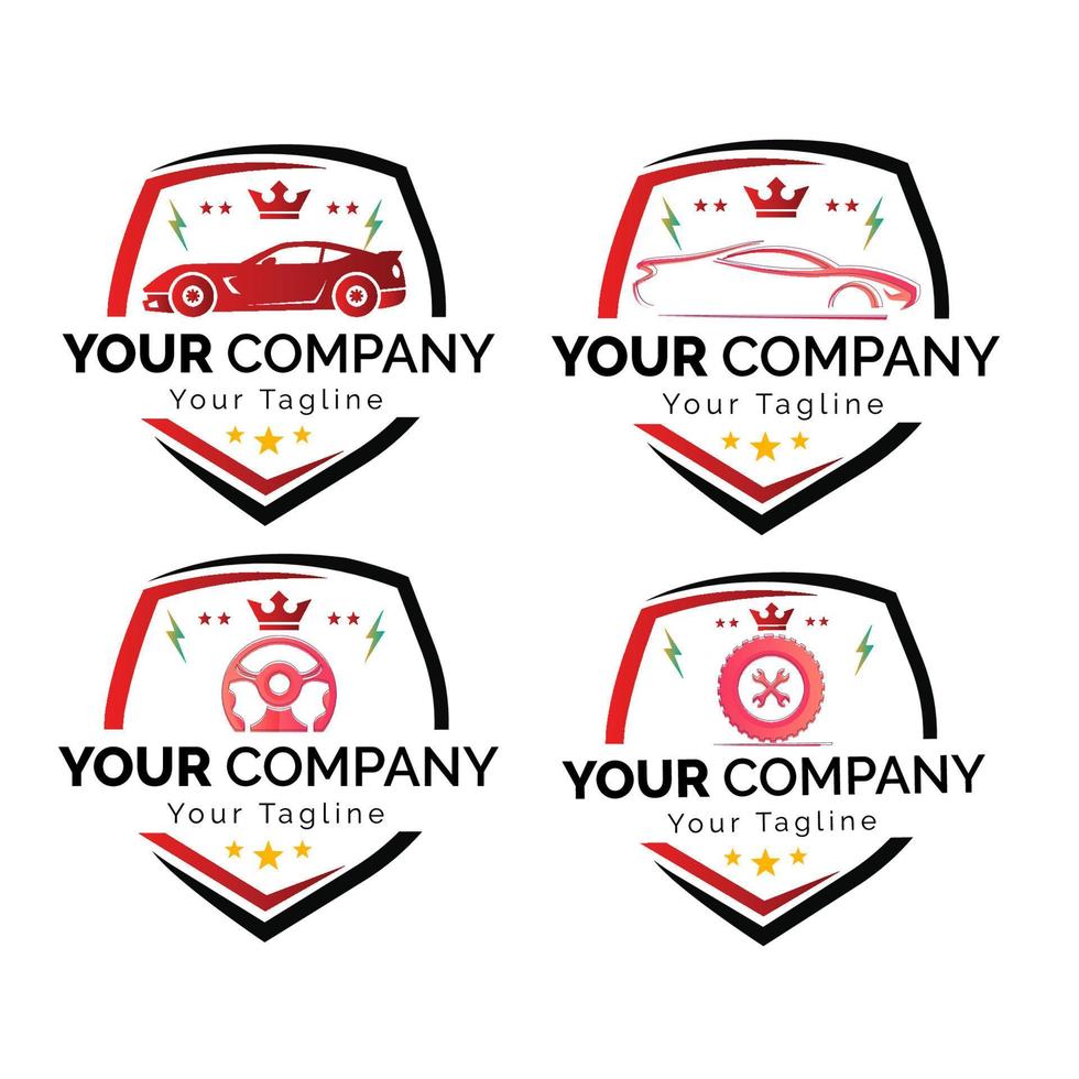 Set Of Car Logo vector Free Vector