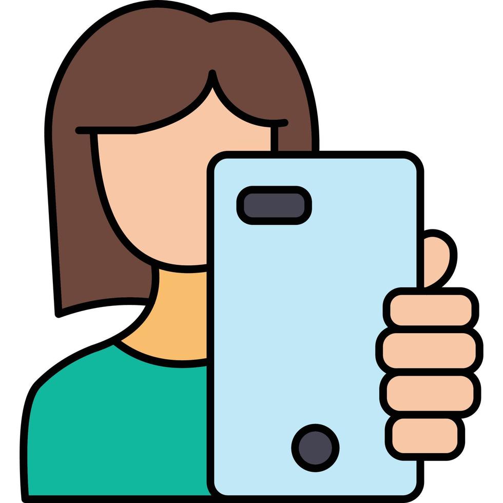 Take Selfie which can easily edit or modify vector