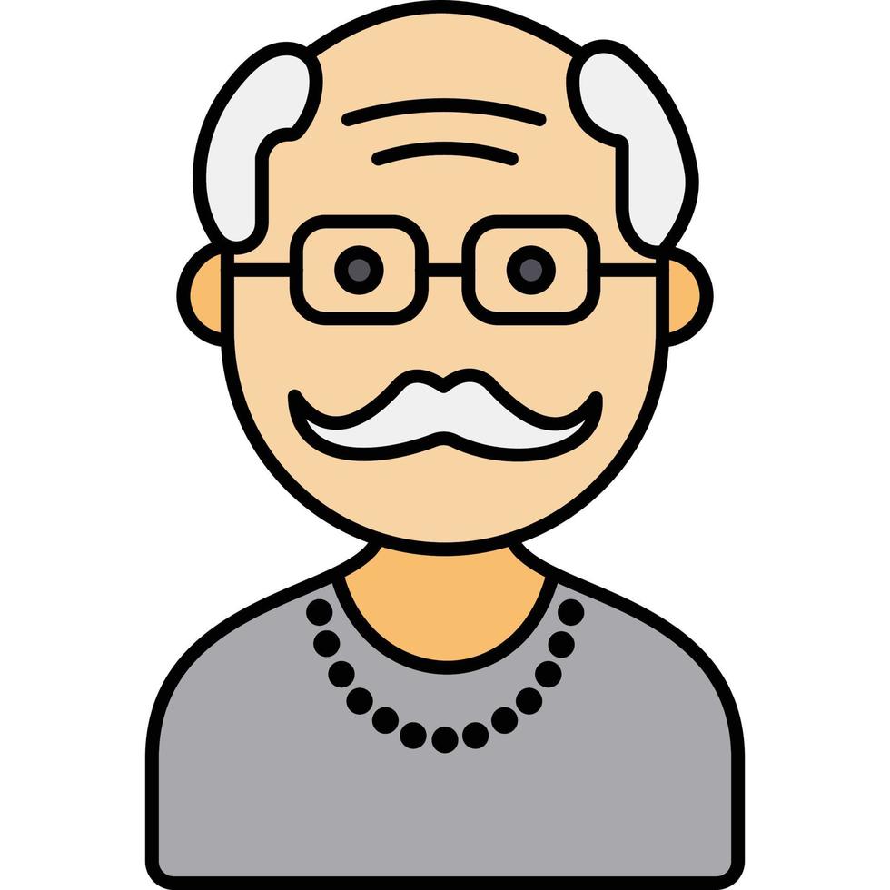 Old People which can easily edit or modify vector