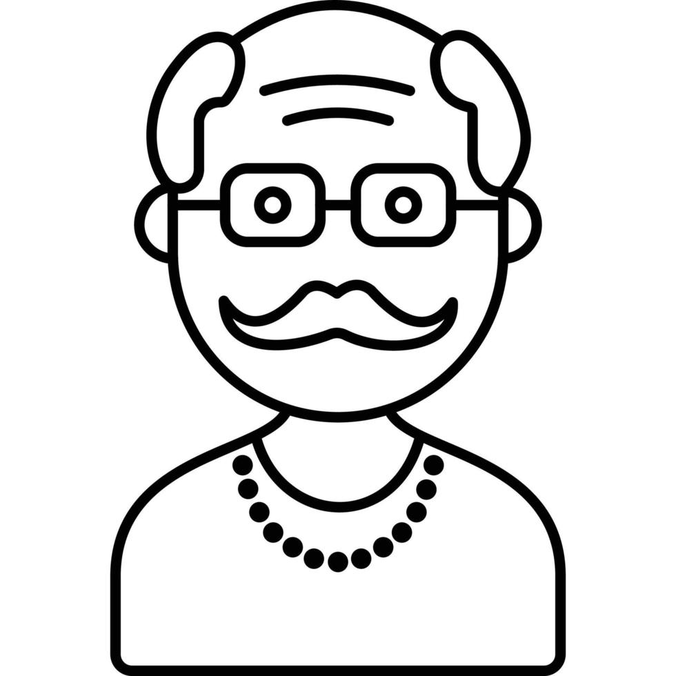 Old People which can easily edit or modify vector