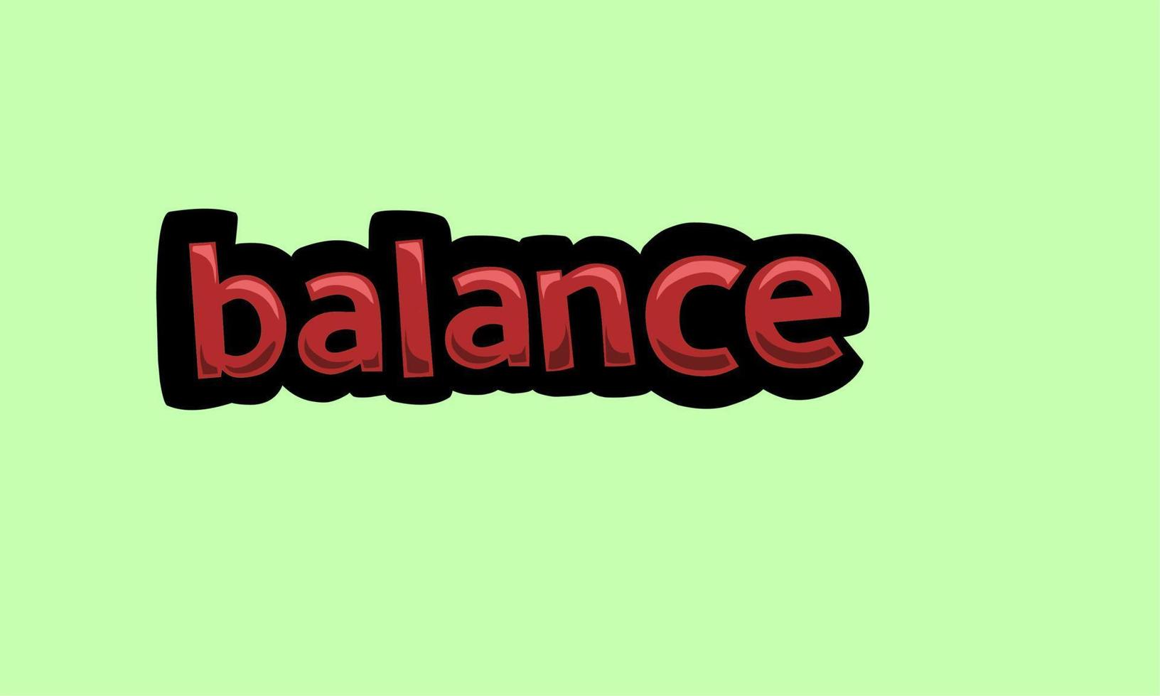 video de animación de pantalla verde balance escrito vector