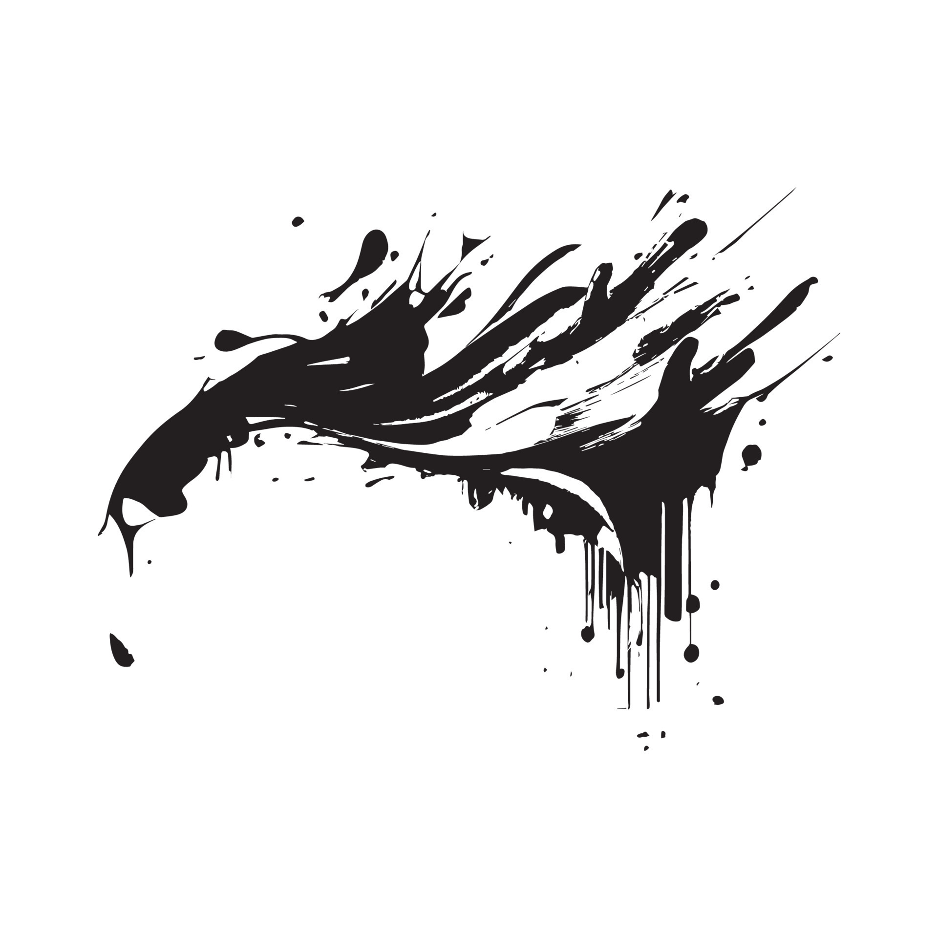 Smears Blots Of Black Paint On A White Background Dark Colors smears-blots-of-black-paint-on-a-white-background-dark-colors
