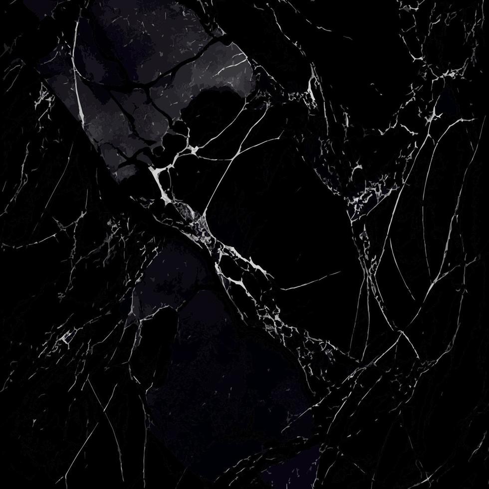 Black marble texture design, colorful dark marble surface, curved golden lines, bright abstract background design vector