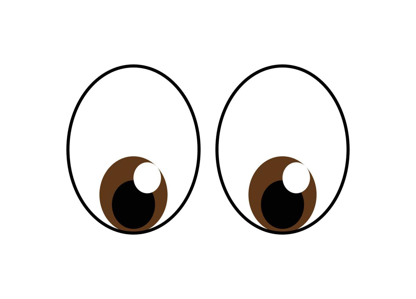ojos marrones de dibujos animados lindo 18745471 Vector en Vecteezy ojos marrones de dibujos animados lindo 18745471 Vector en Vecteezy