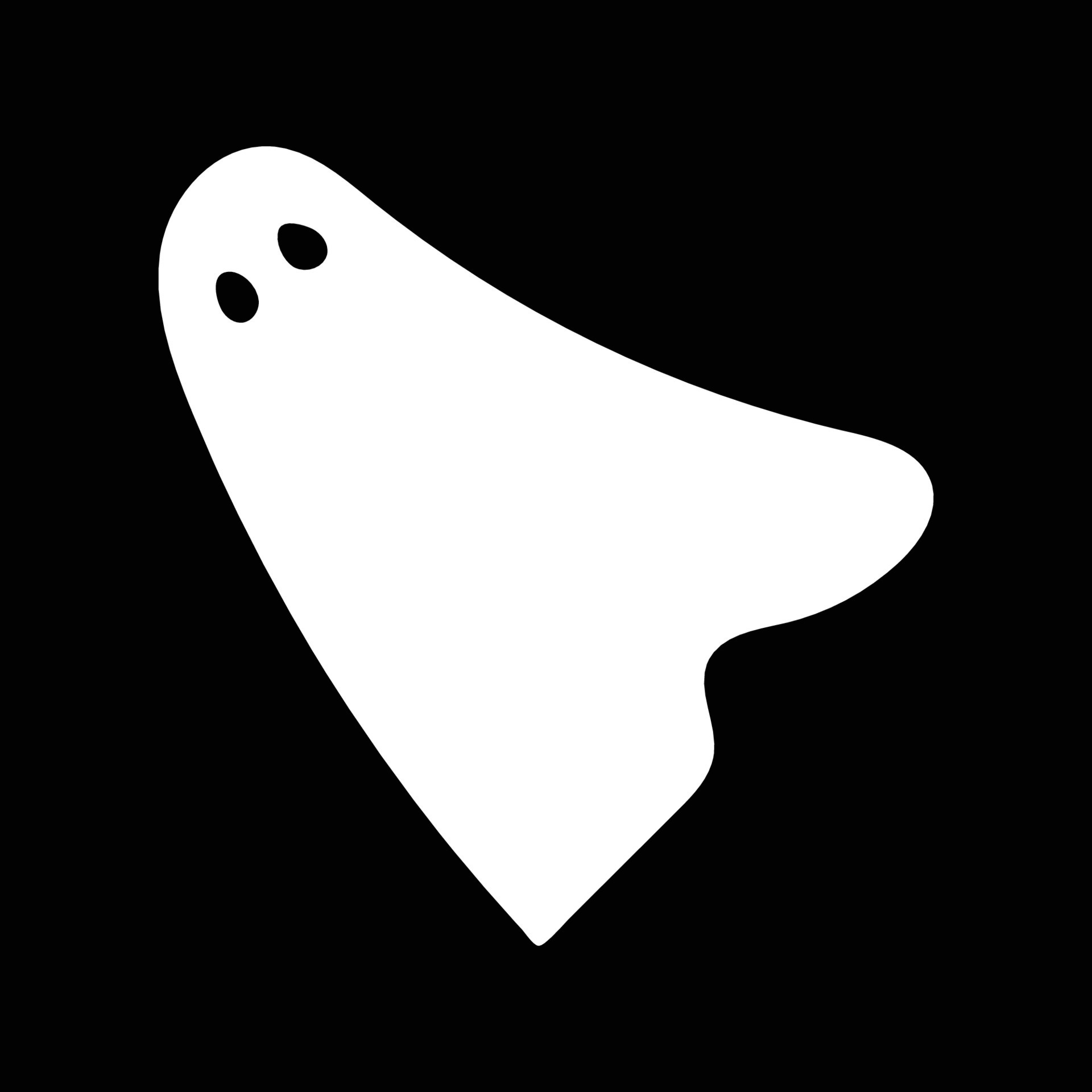 Halloween White Ghost 18745478 Vector Art at Vecteezy