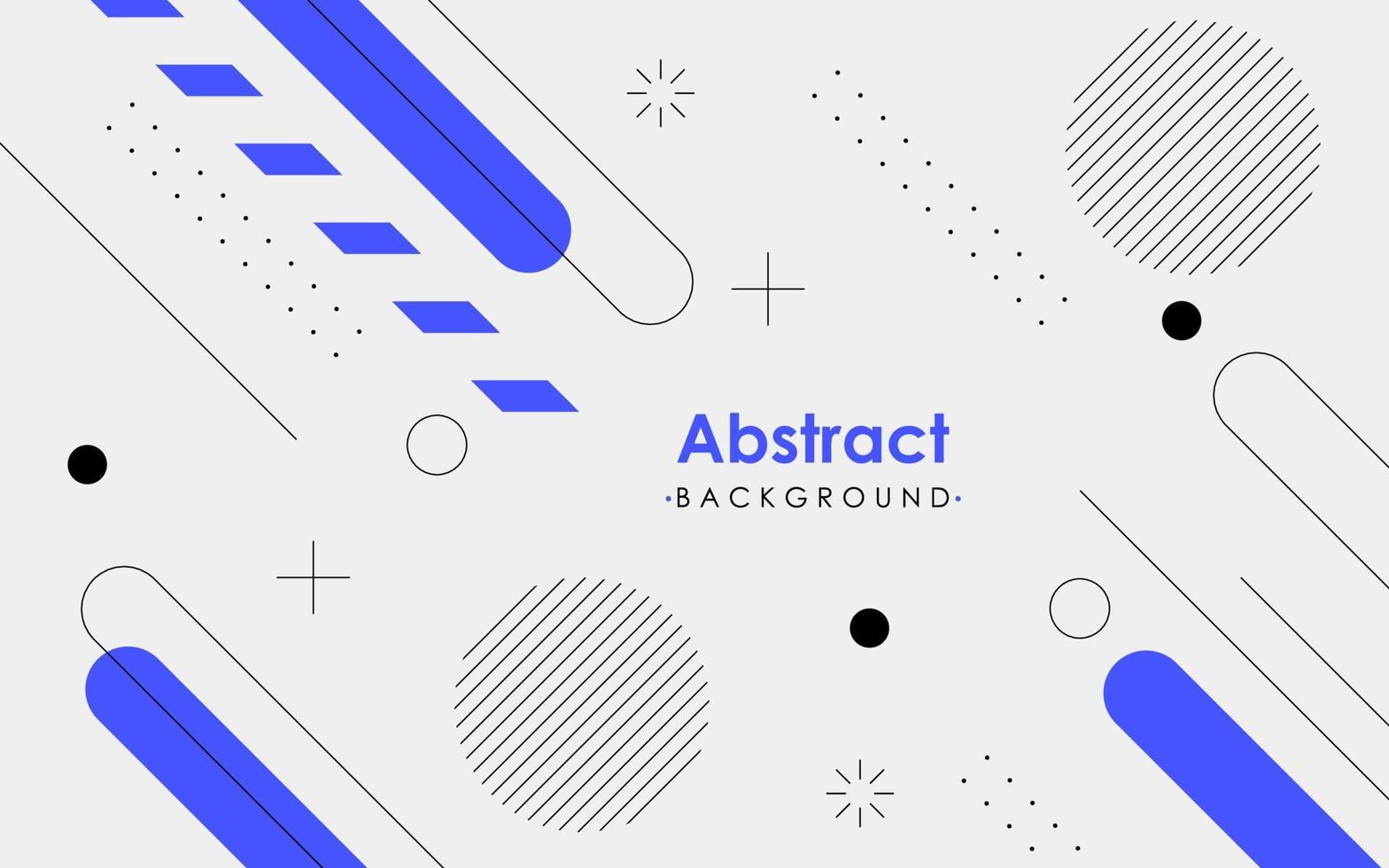 abstract white blue with geometric shape background banner. eps10 vector