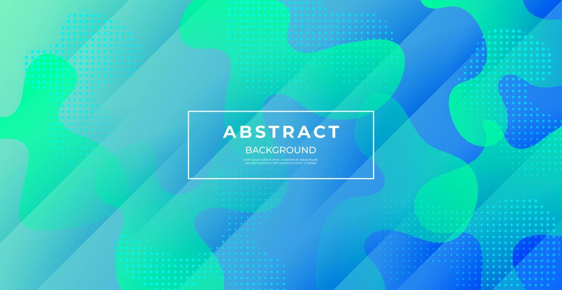 minimal abstract colorful green blue purple liquid color gradient, fluid shape geometric with dots background. eps10 vector