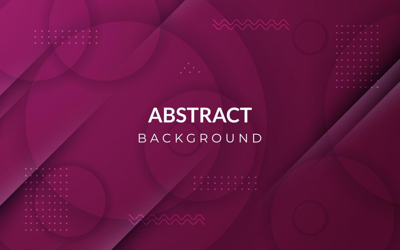 abstract purple gradient circle shadow and geometric shape decoration background. eps10 vector