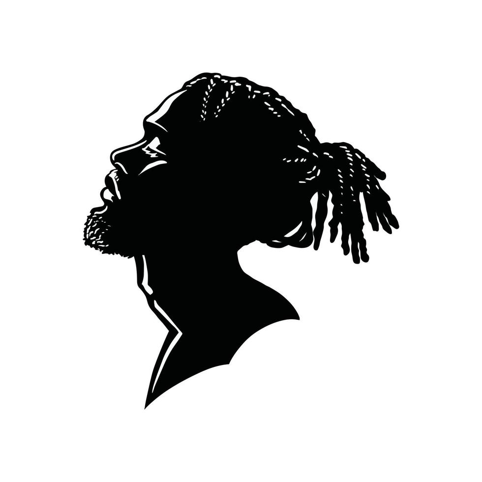 back man silhouette illustration vector