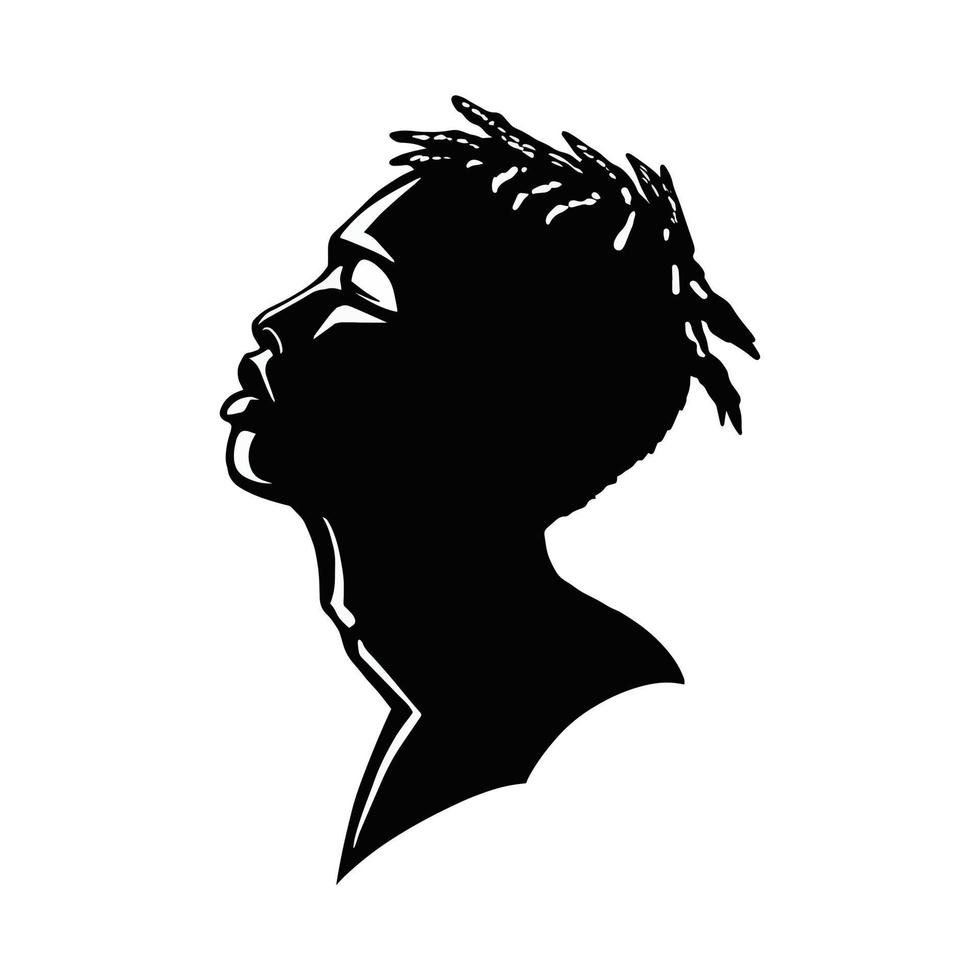 back man silhouette illustration vector