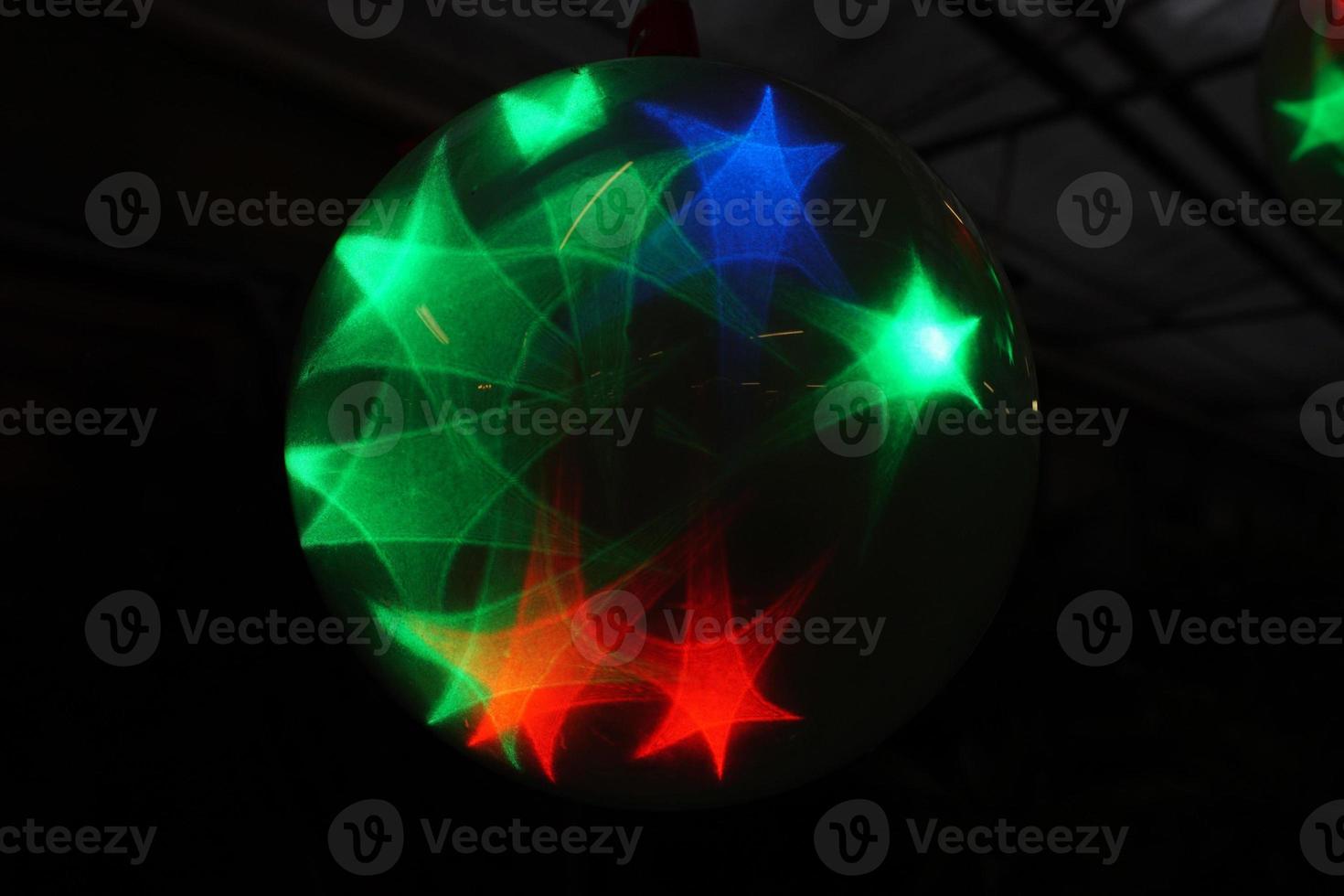 Christmas tree ornament at the market photo