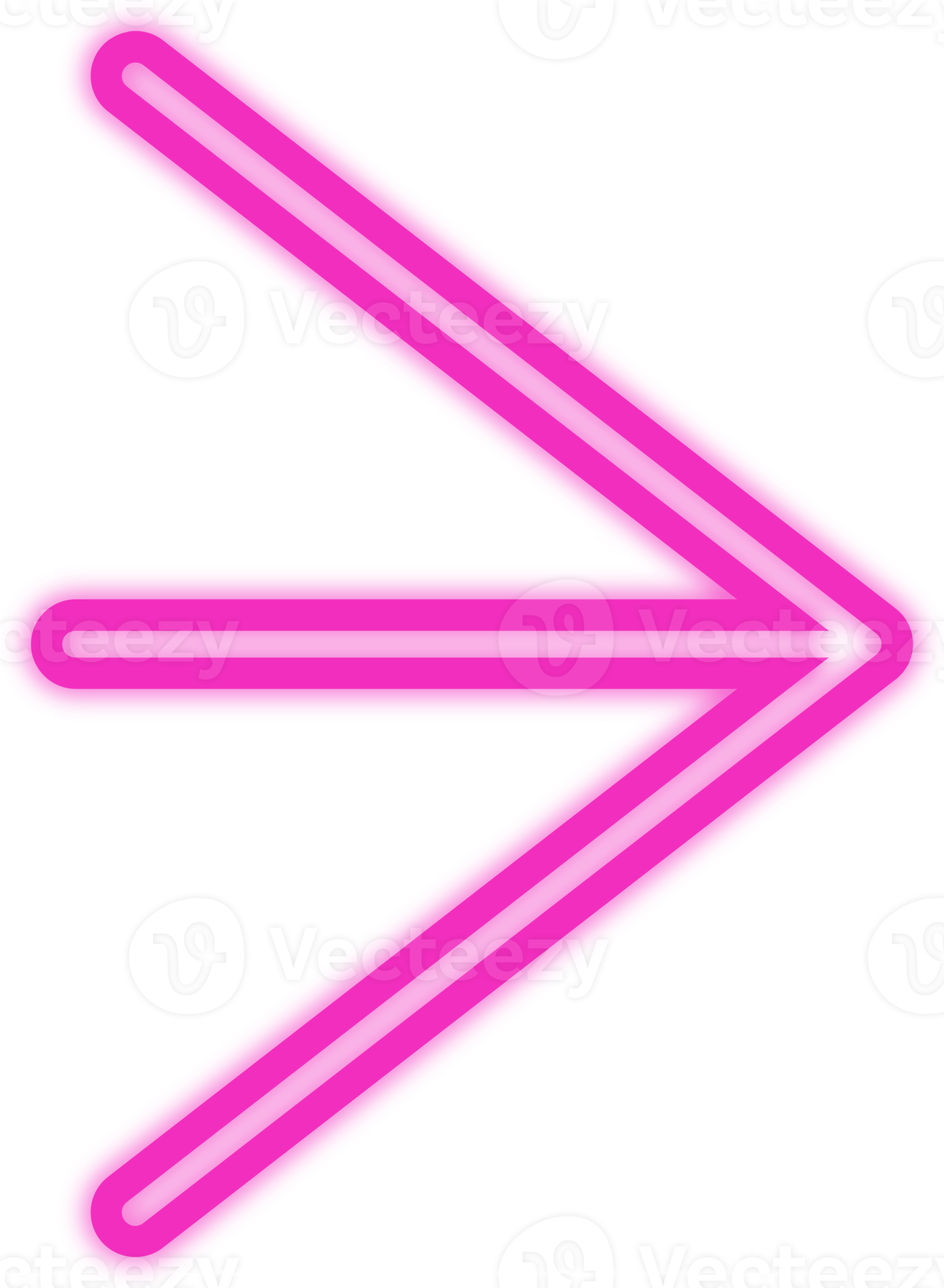 neon pink arrow 18745804 PNG