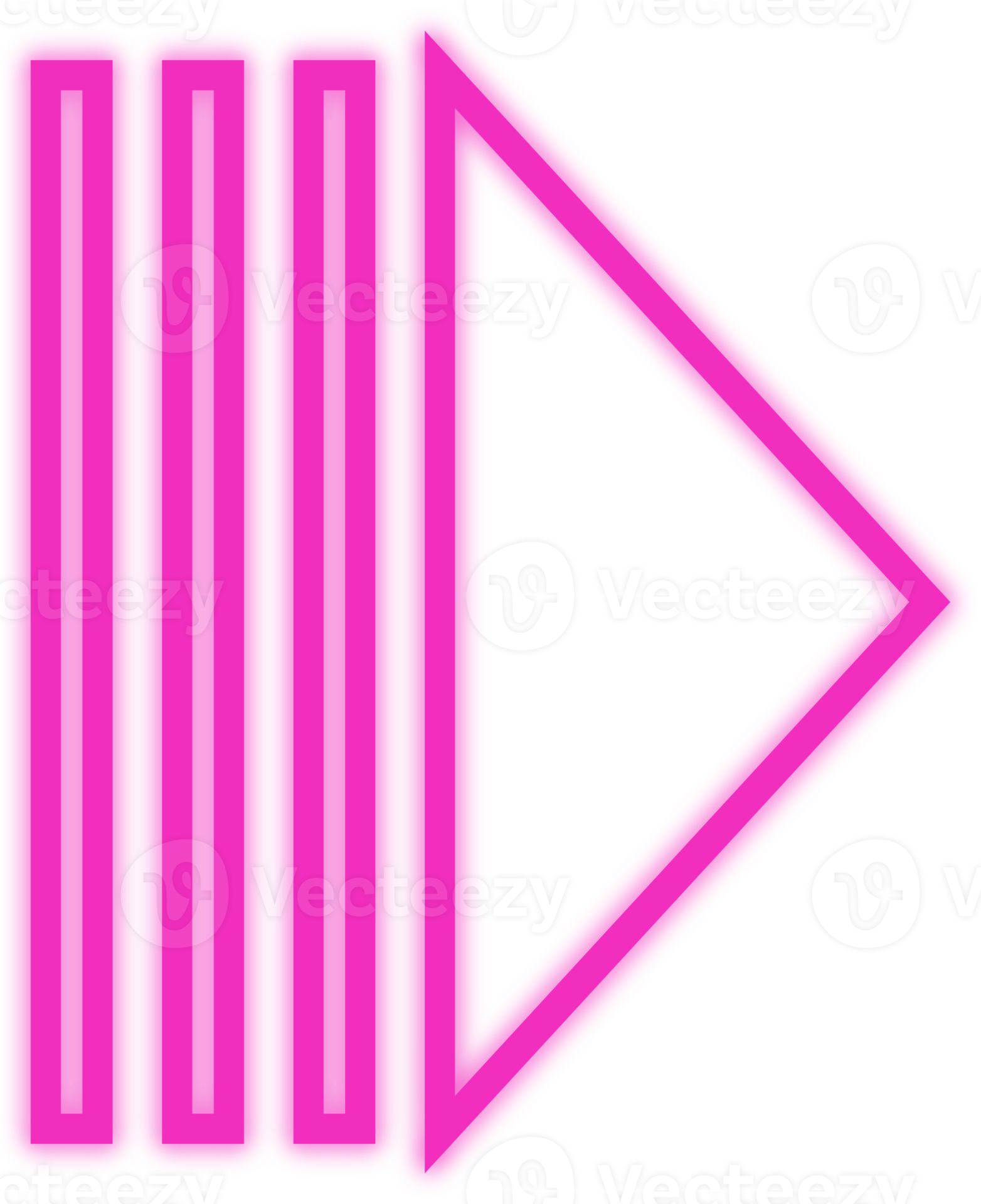 neon pink arrow 18745815 PNG