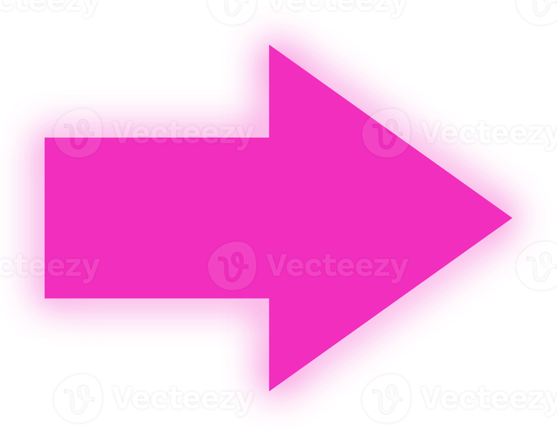 neon pink arrow 18745818 PNG