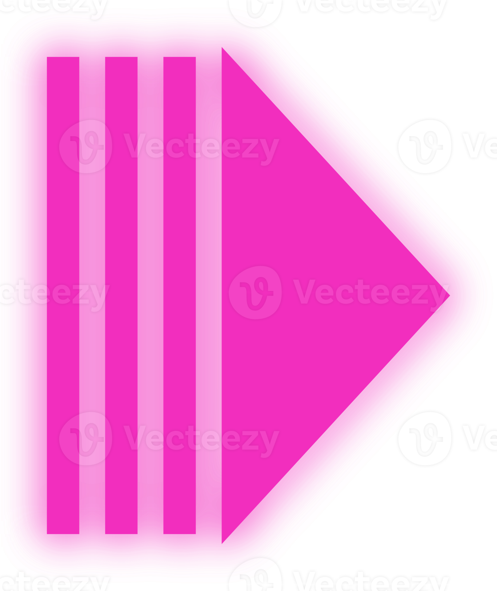 neon pink arrow 18745823 PNG