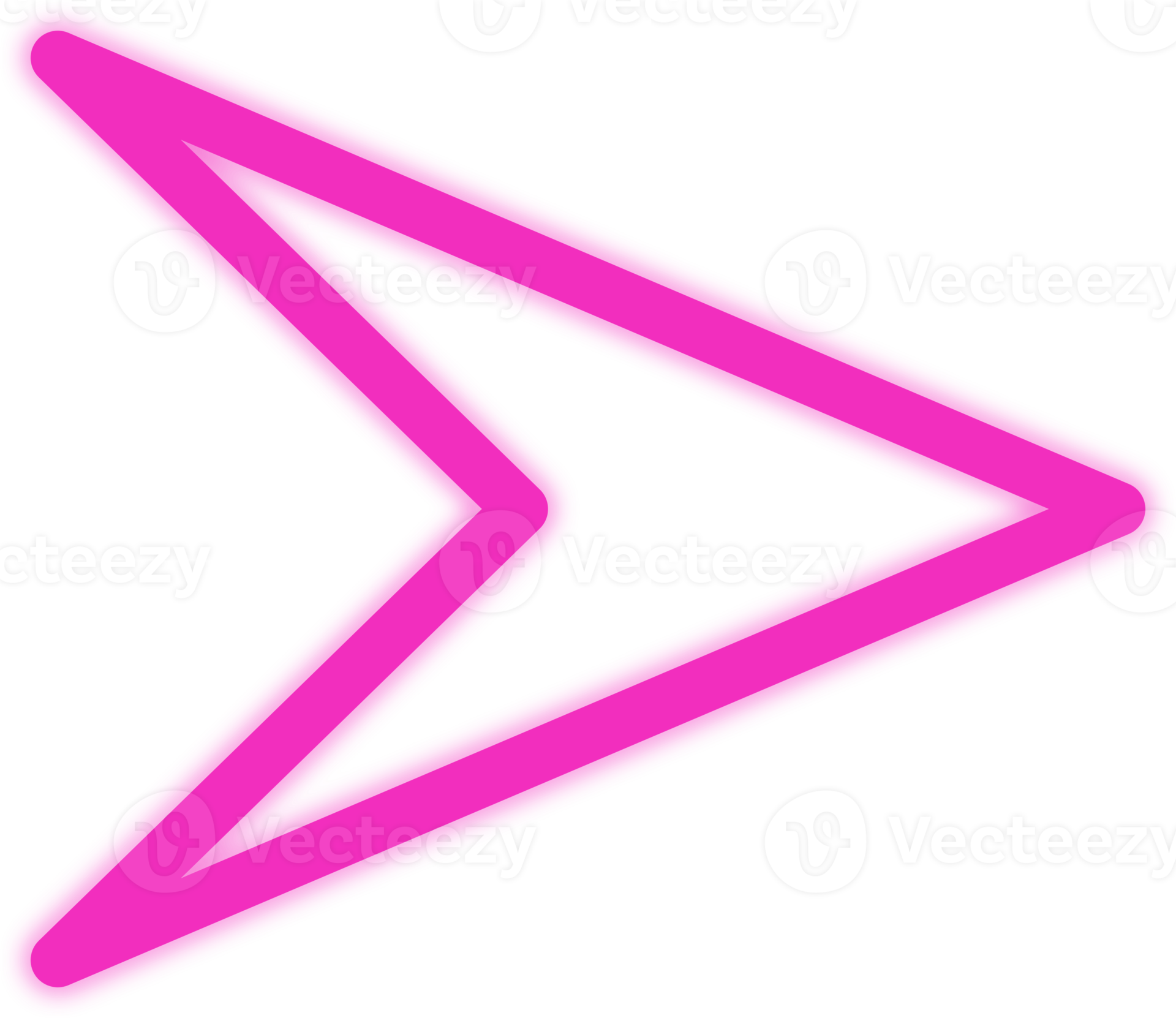 neon pink arrow 18745824 PNG