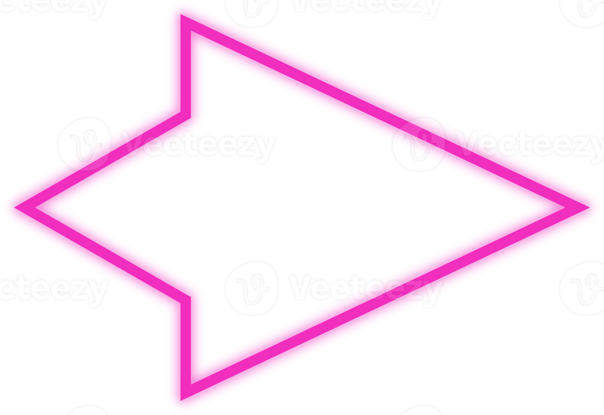 neon pink arrow 18745967 PNG