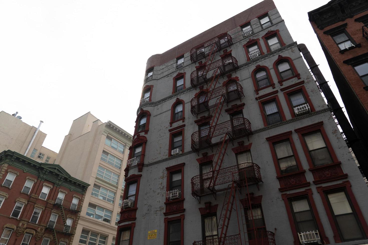 NEW YORK, USA - MAY 4 2019 - Chinatown streets markets and shops photo