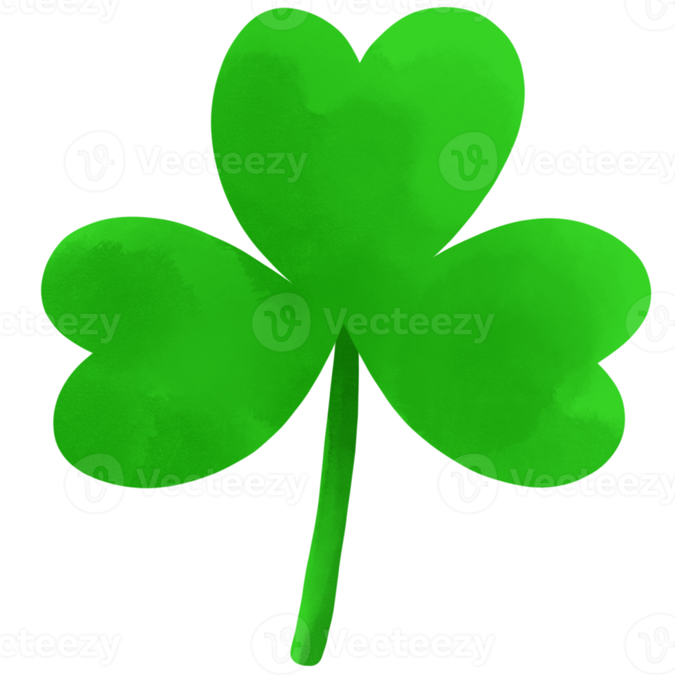 Paint brush element St patric's day clipart png