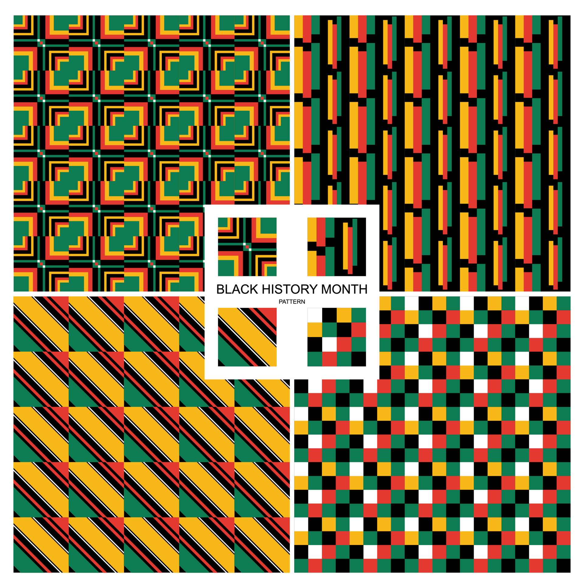 Black History Month Pattern Vector Design 18746354 Vector Art At Vecteezy Black History Month Pattern Vector Design 18746354 Vector Art At Vecteezy