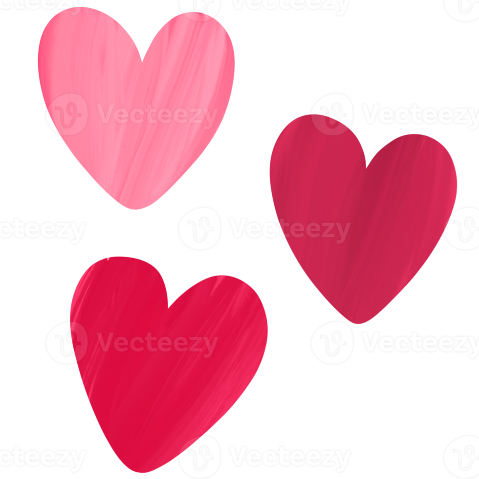 verf borstel hart in liefde clip art. png