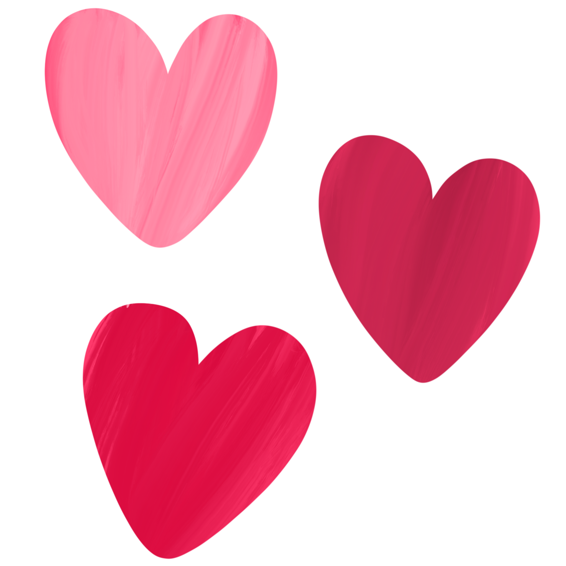 Paint brush heart in love clipart. 18746361 PNG