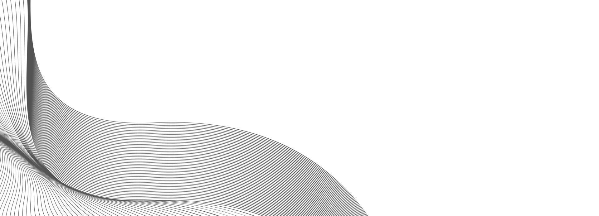 lines abstract futuristic tech background. Abstract wave element for design. Digital frequency track equalizer. Stylized line art background vector