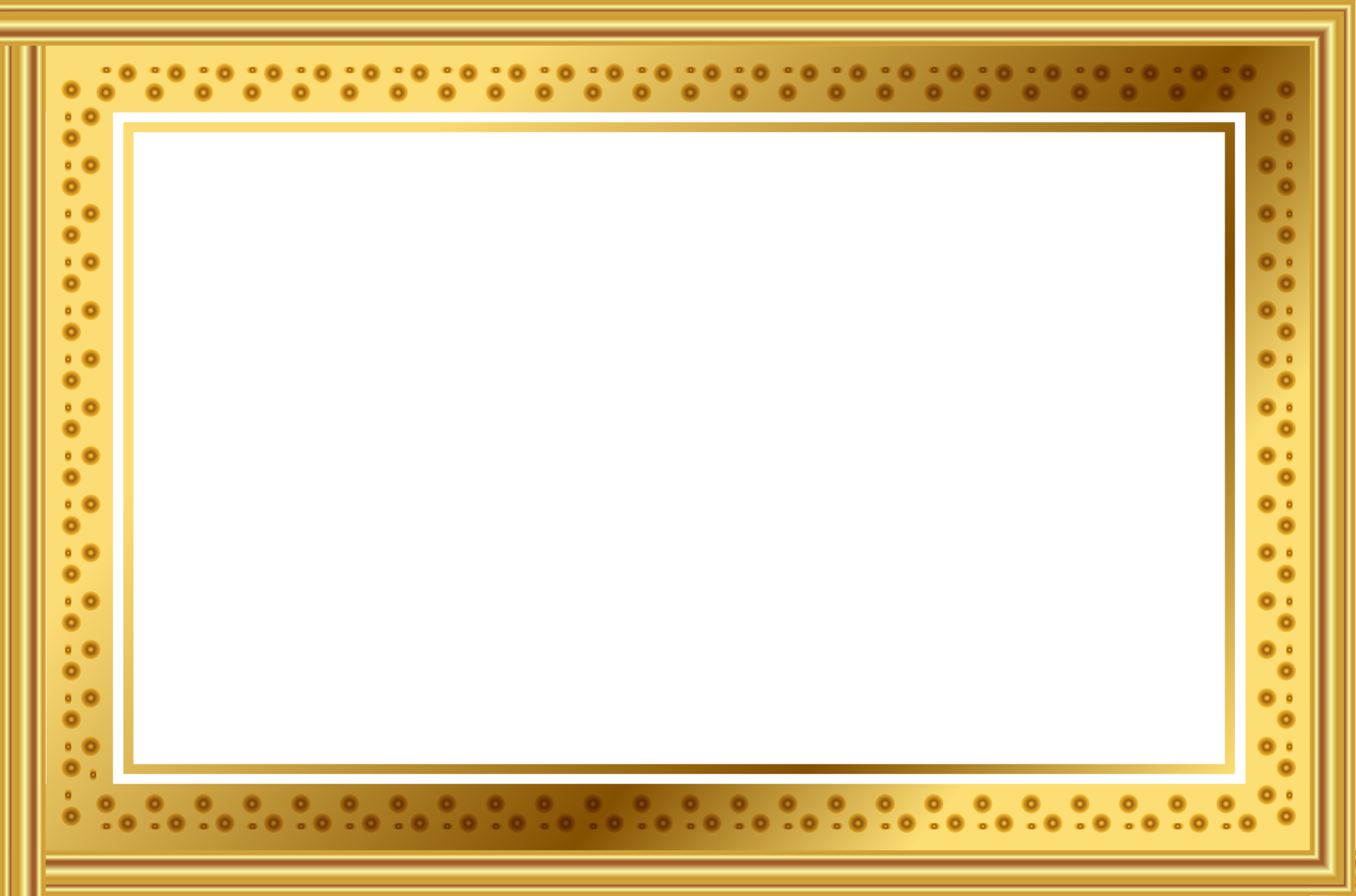 Painting frame with golden engraved and carved Thai wooden borders