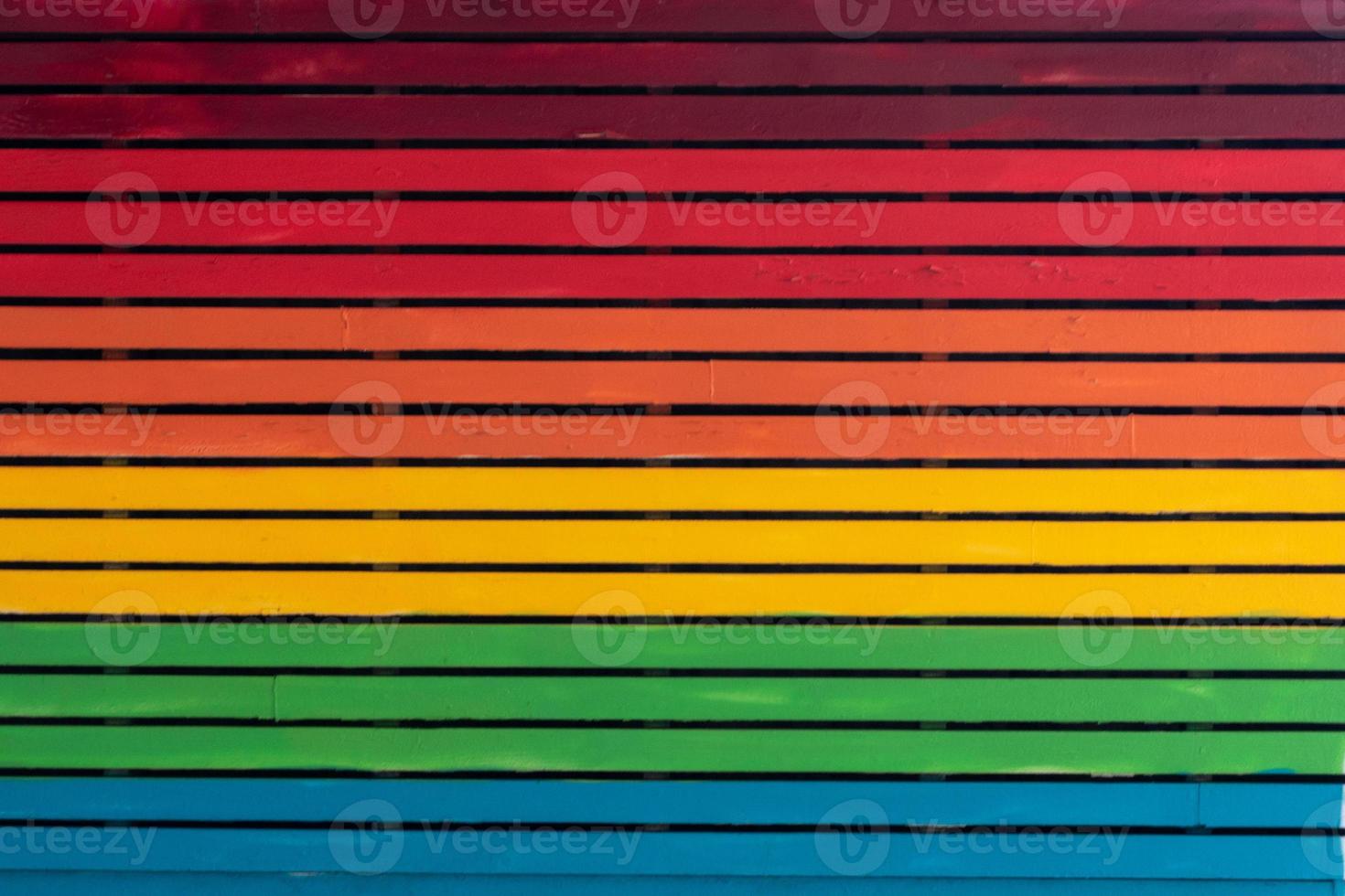 peace rainbow colors stair photo