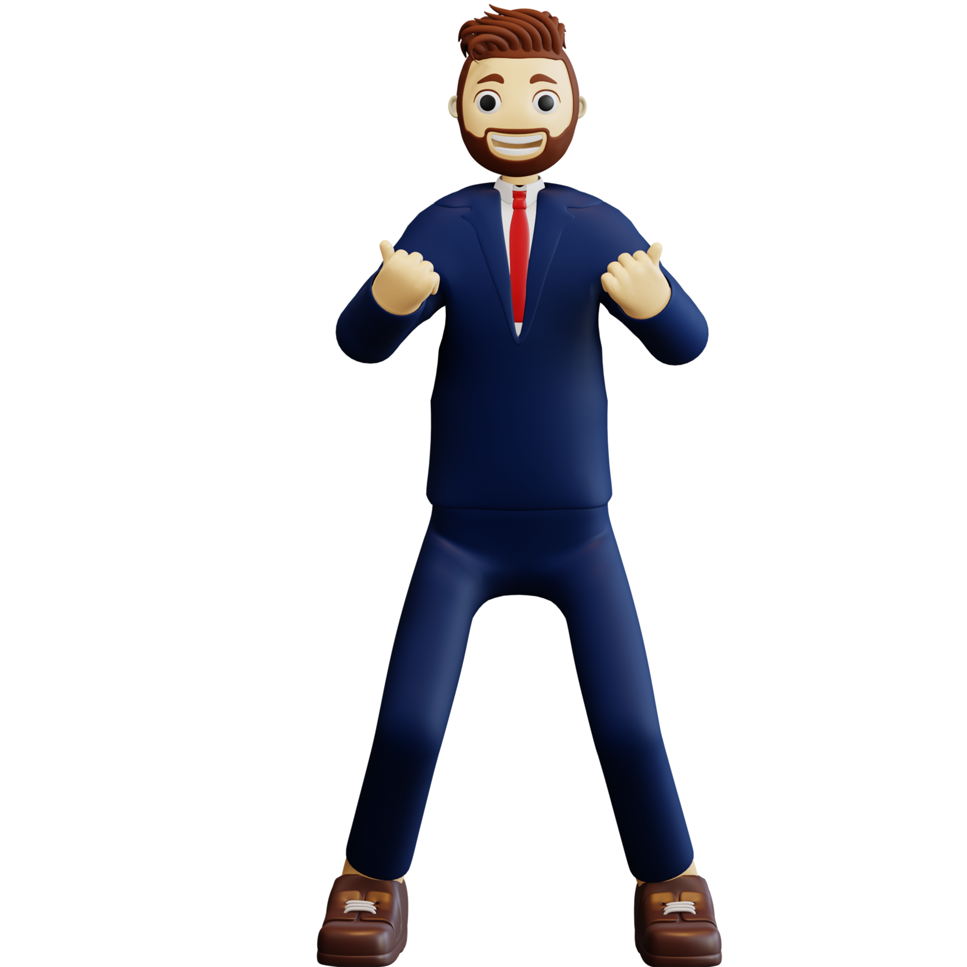 3d masculino personagem dar Está bem placa 24785744 PNG