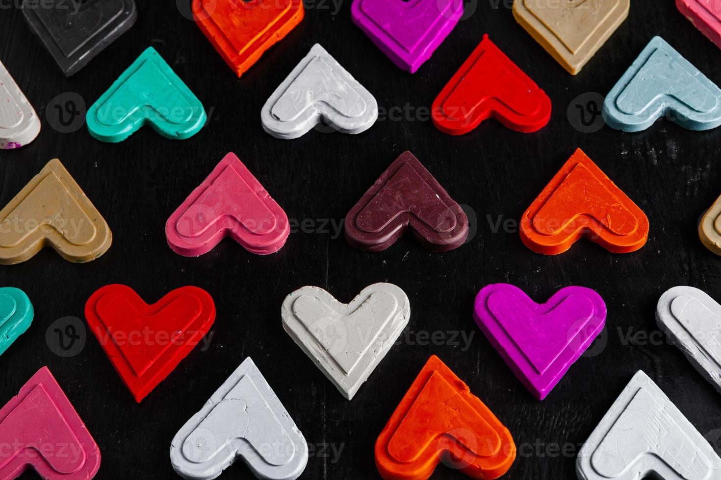 Texture with love hearts for design. Valentines day card concept. Heart for Valentines Day greeting card. Love is. photo