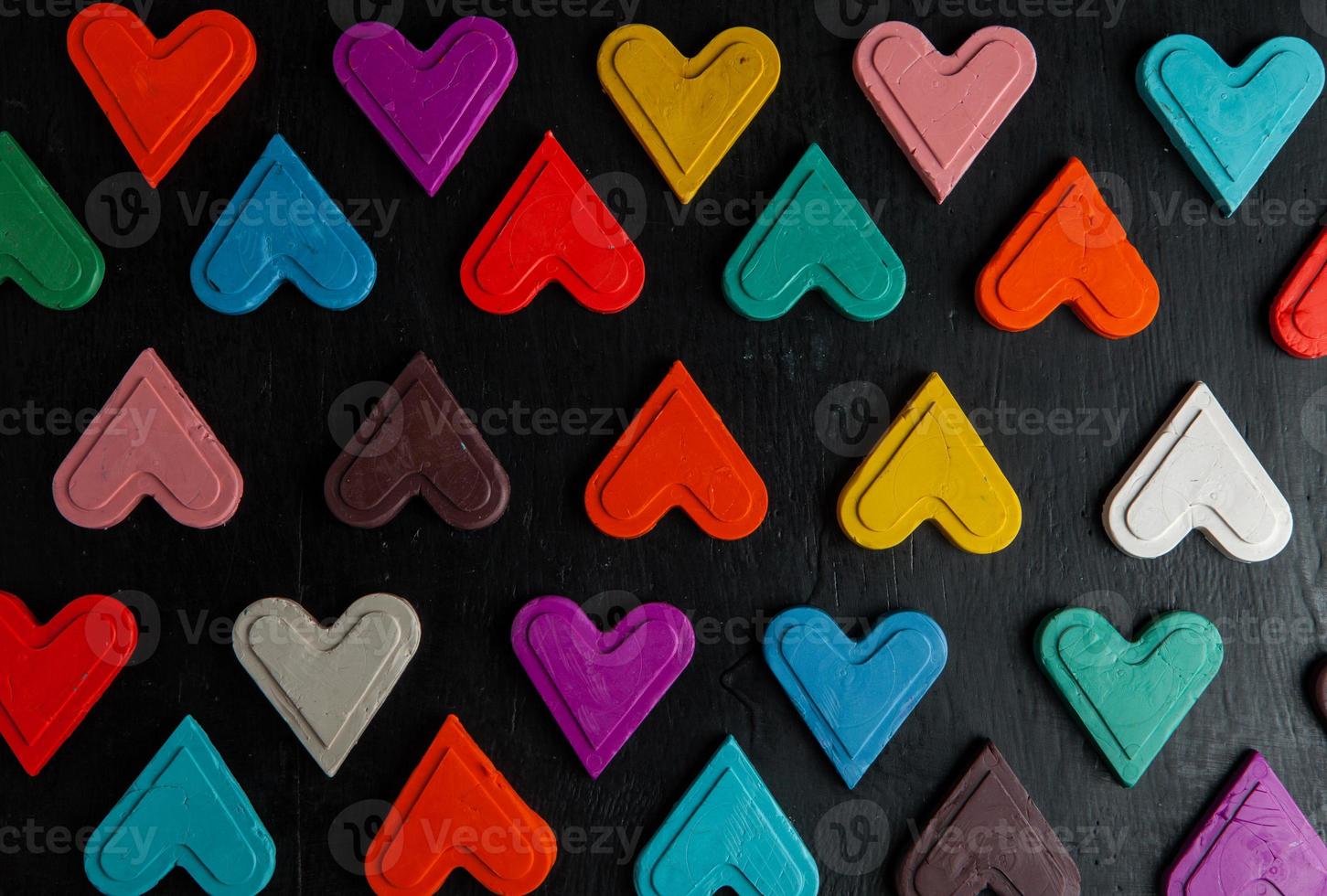Texture with love hearts for design. Valentines day card concept. Heart for Valentines Day greeting card. Love is. photo