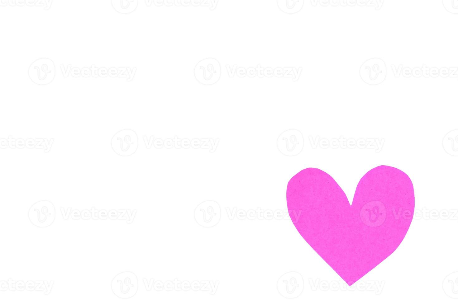 Background with pink heart. photo