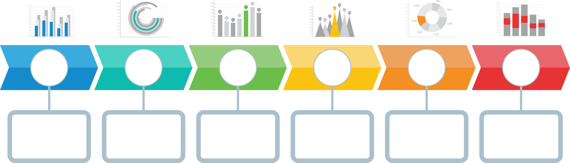 traiter le modèle d'infographie avec 6 options. png