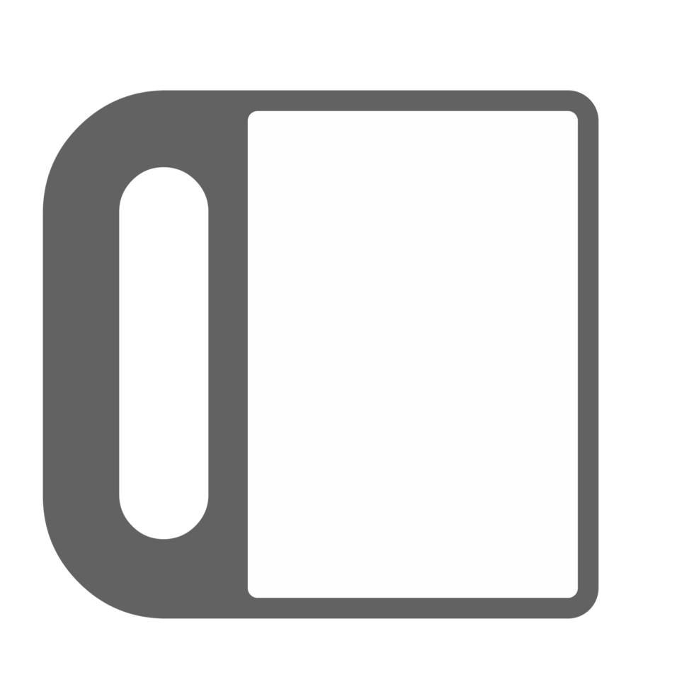 Empty label element with 10 number png