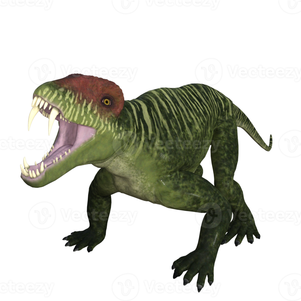 Doliosauriscus Dinosaur isolated 3d illustration png