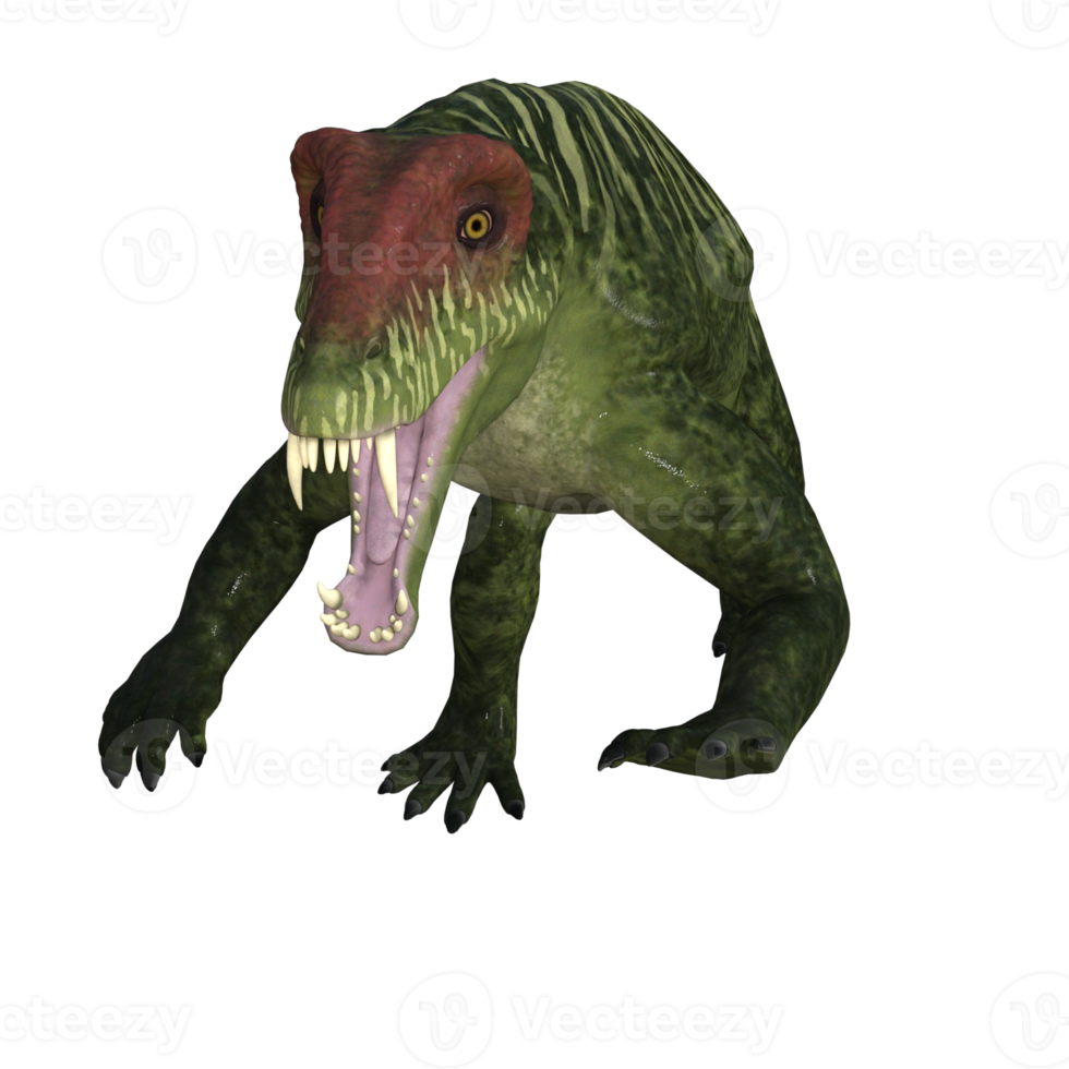 Doliosauriscus Dinosaur isolated 3d illustration png