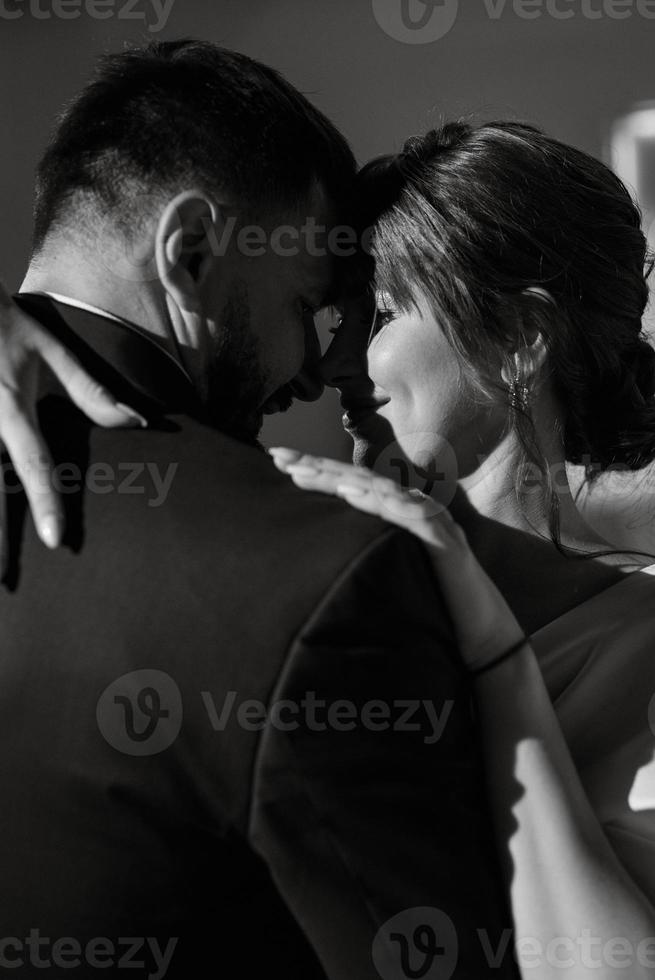 the first wedding dance of the bride and groom photo