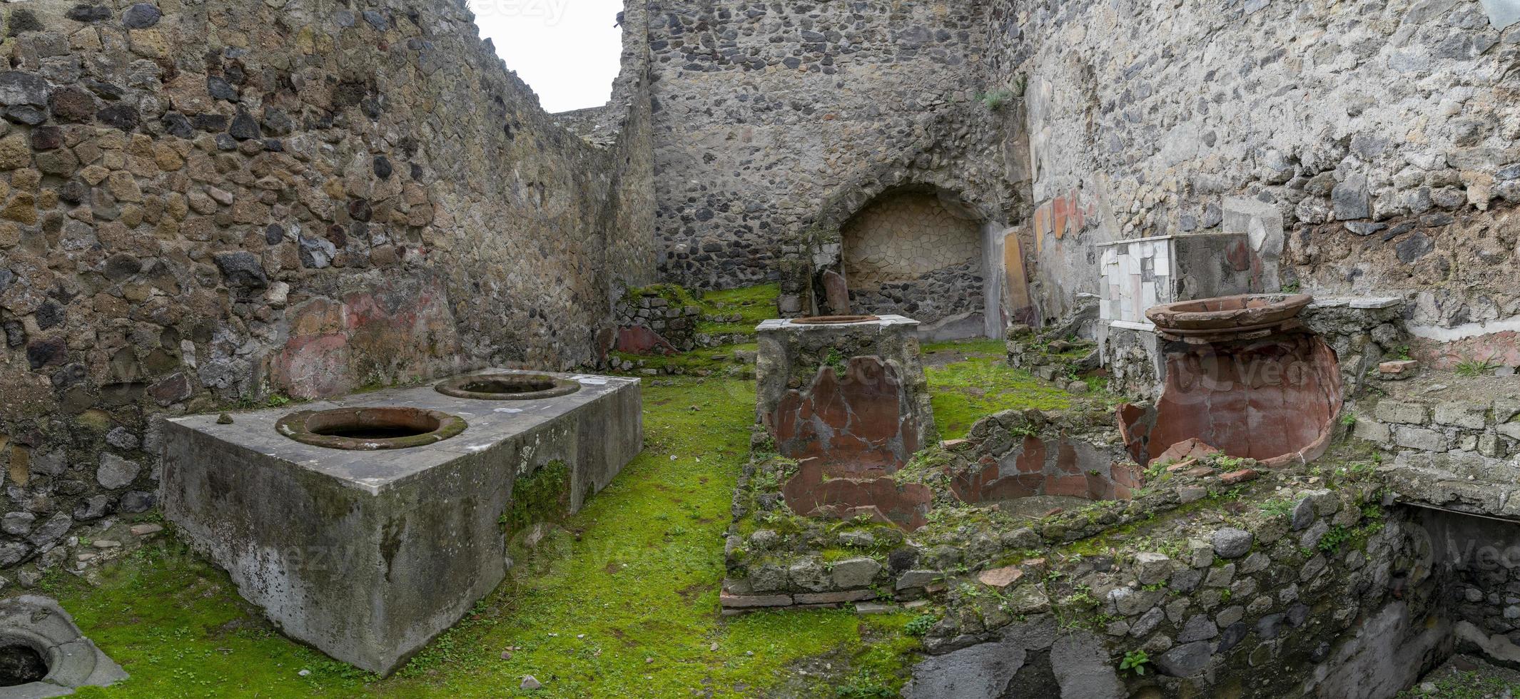 Ercolano Herculaneum ancient ruins photo