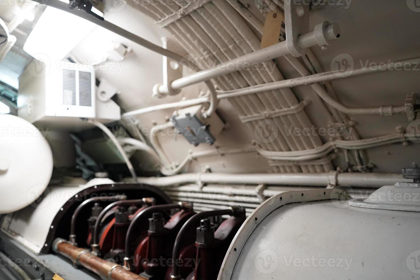 dentro militar guerra submarino buque de guerra foto