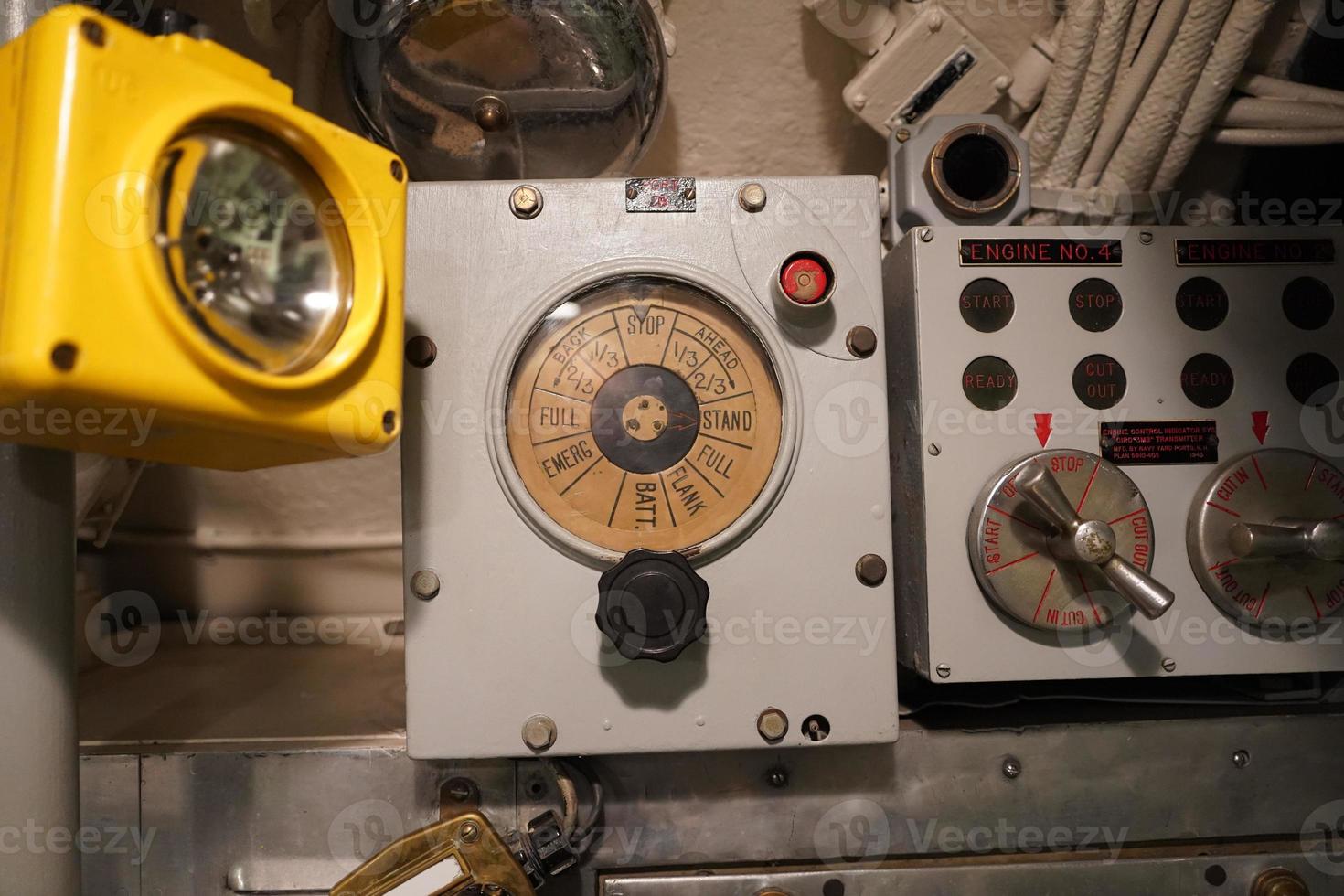 Inside military war submarine warship photo