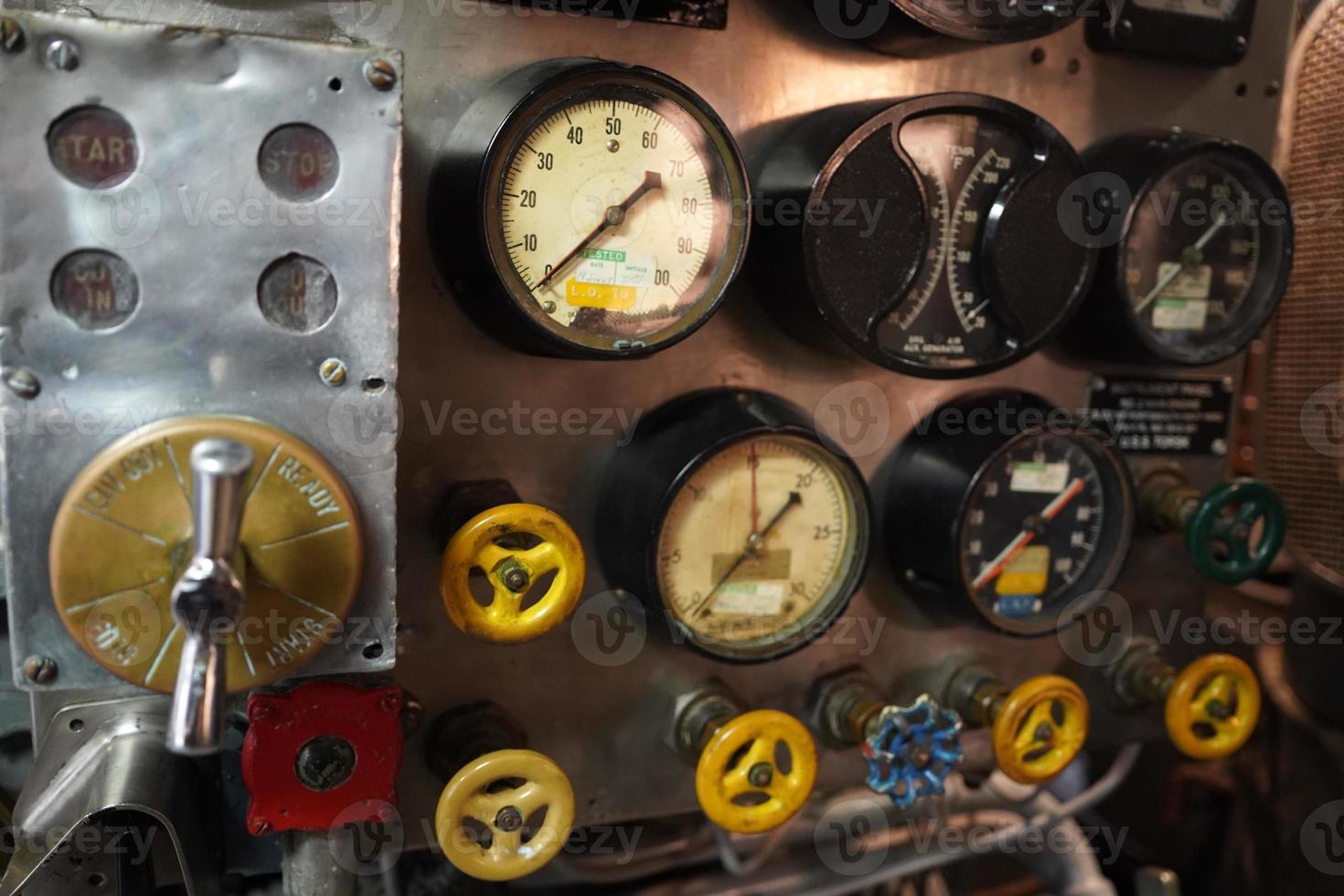 Inside military war submarine warship photo