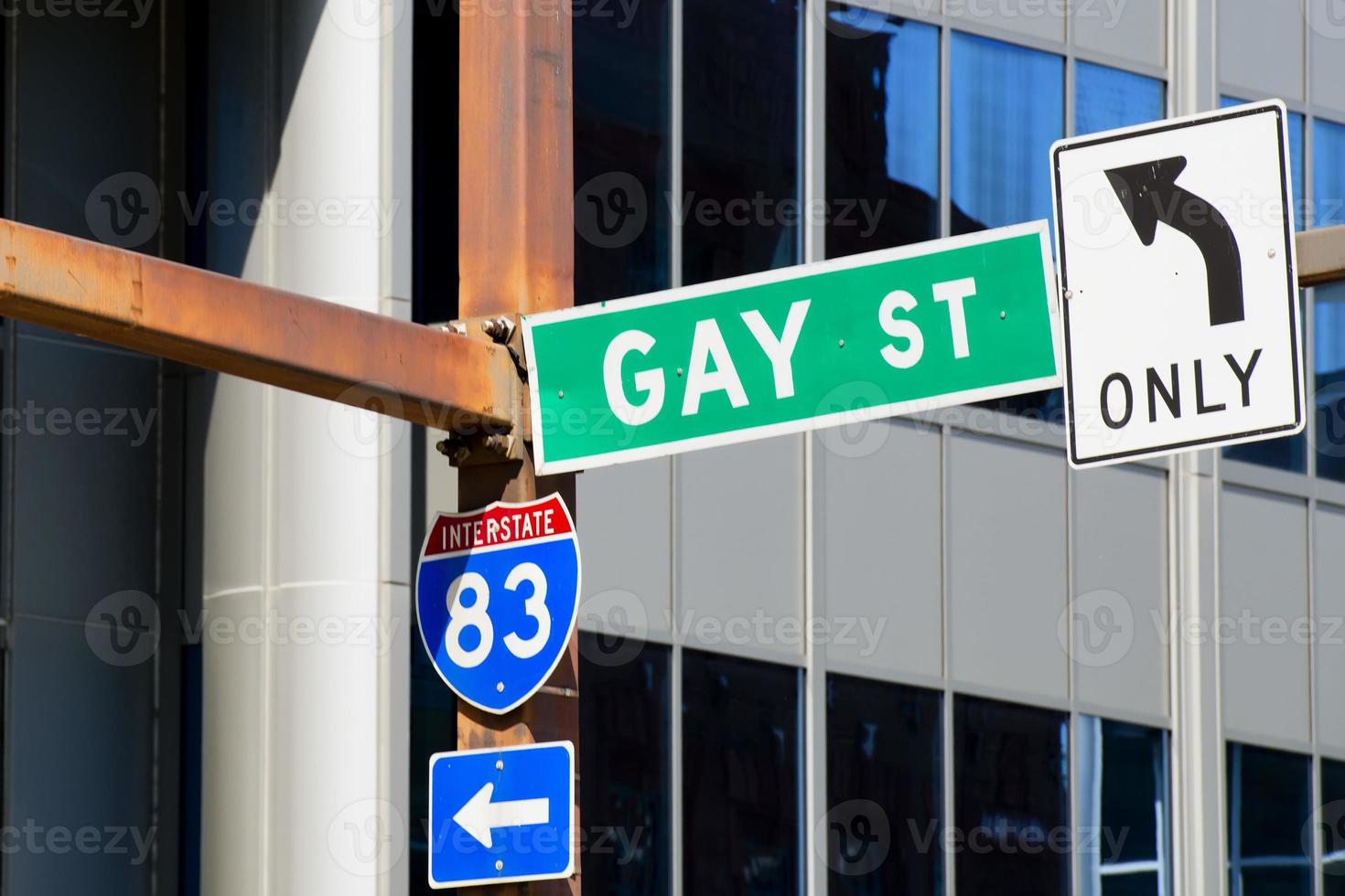 Gay Street Only sign photo