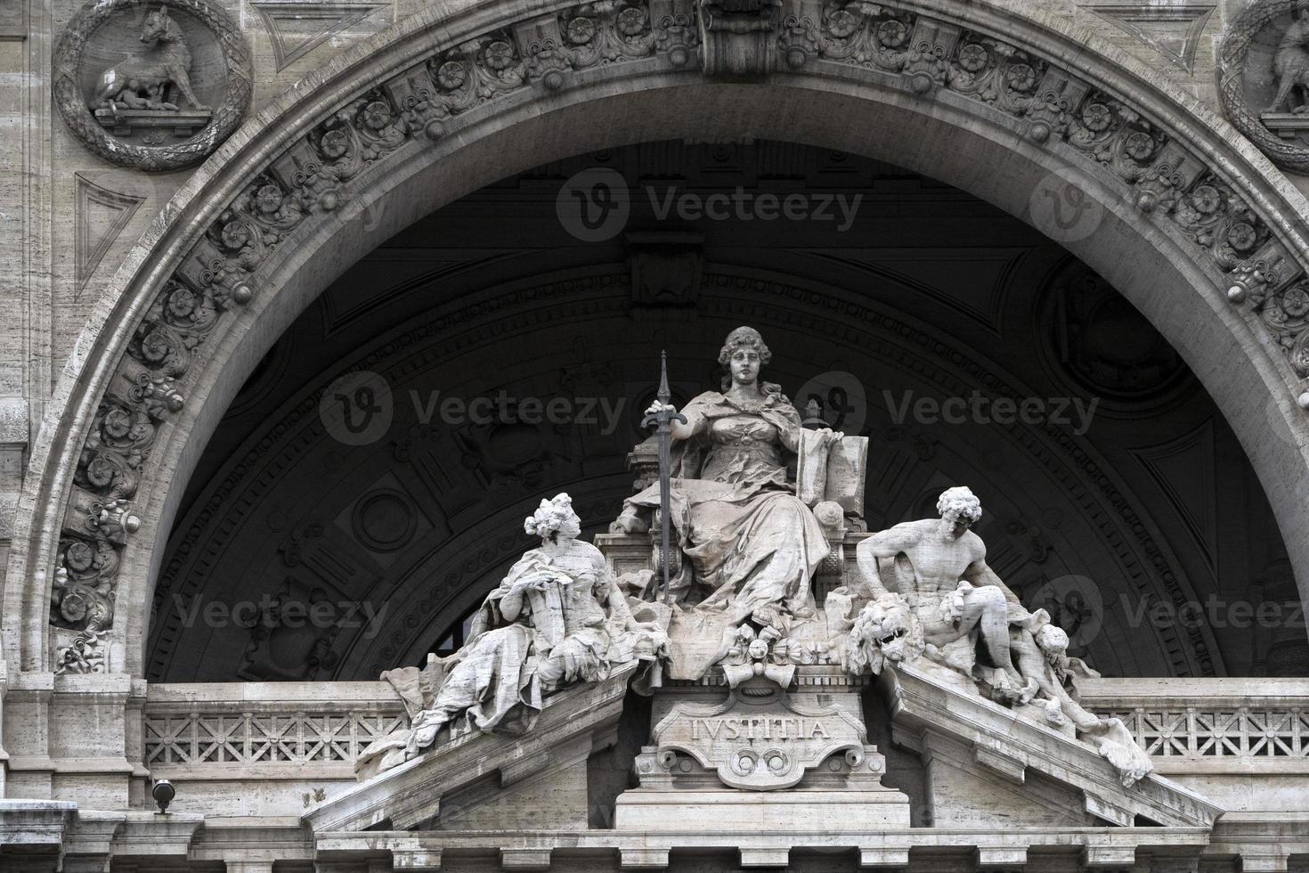 Rome Corte di Cassazione building palace of supreme justice photo