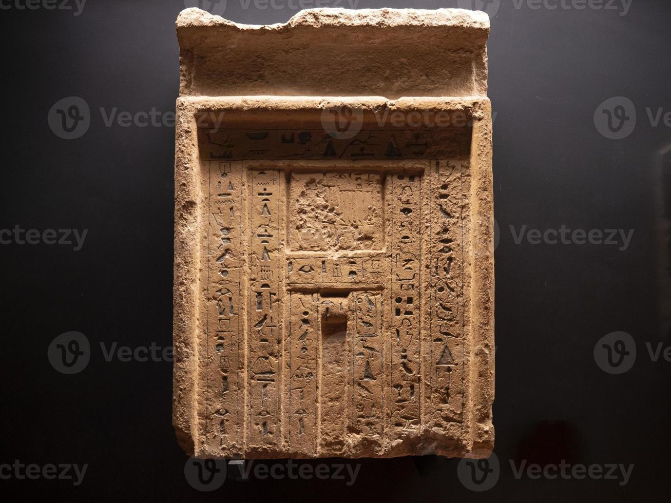 egyptian hieroglyphs limestone 6 dynasty photo