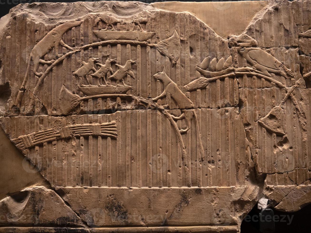 egyptian hieroglyphs limestone 6 dynasty photo