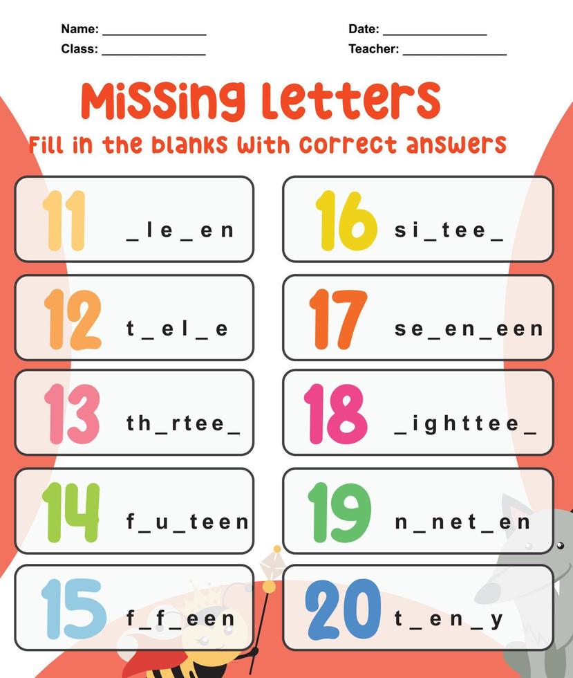 missing-letter-worksheet-complete-the-letters-for-number-in-english