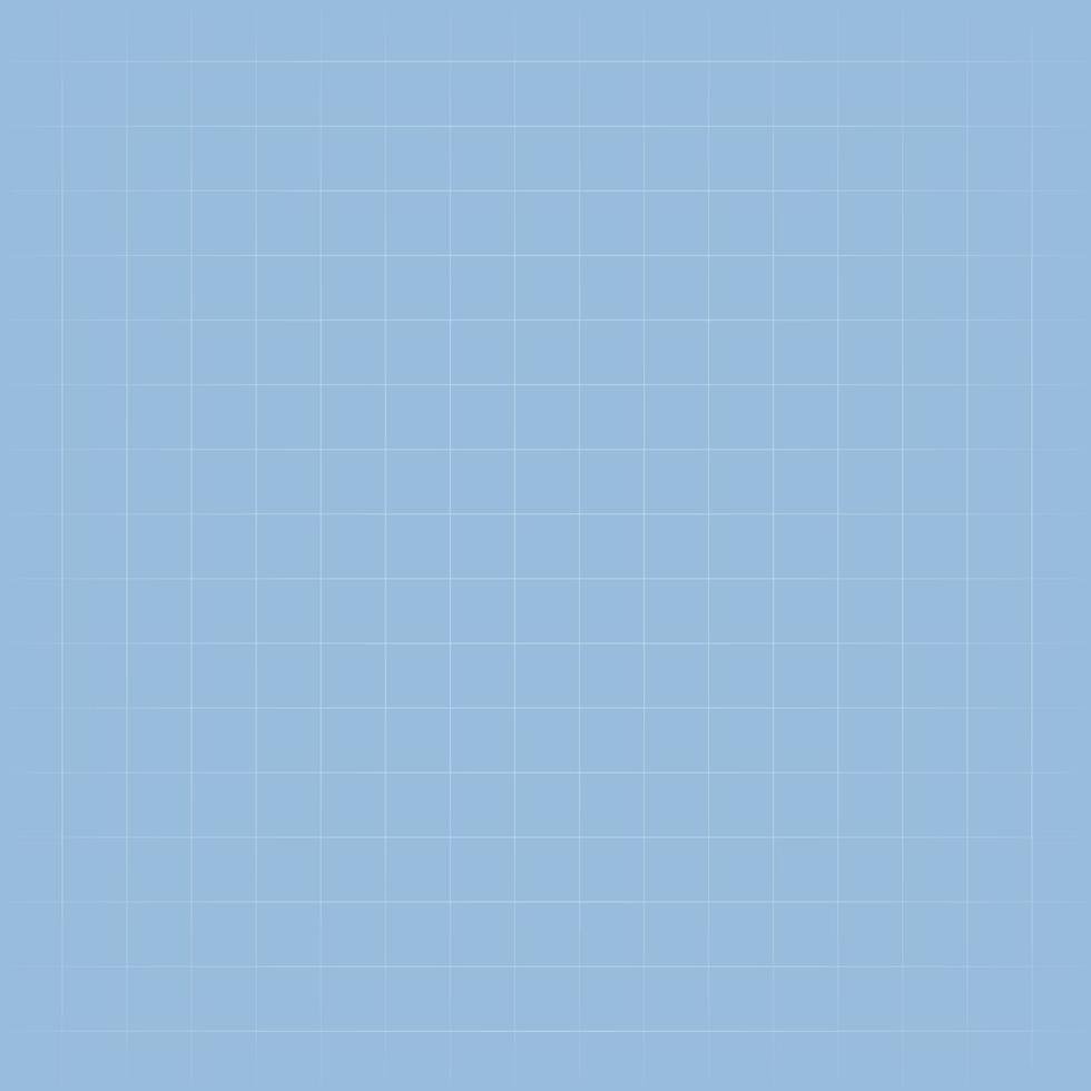 graph paper template - graph paper template - light grey line on blue background. Grid square graph lined paper texture, check seamless pattern for school notebook. Notebook paper background vector